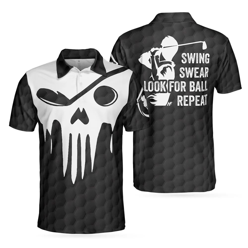 Summer Men's Golf Polo Shirts Quick Dry Polo Apparel New Loose Elastic High Quality Short Sleeve Breathable Tee Sports T-shirts