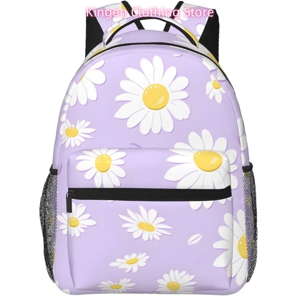 

Сумка для ноутбука «Снова в школу», винтажный легкий рюкзак для ноутбука Daisy, легкий многоцелевой дорожный повседневный рюкзак унисекс Colleg