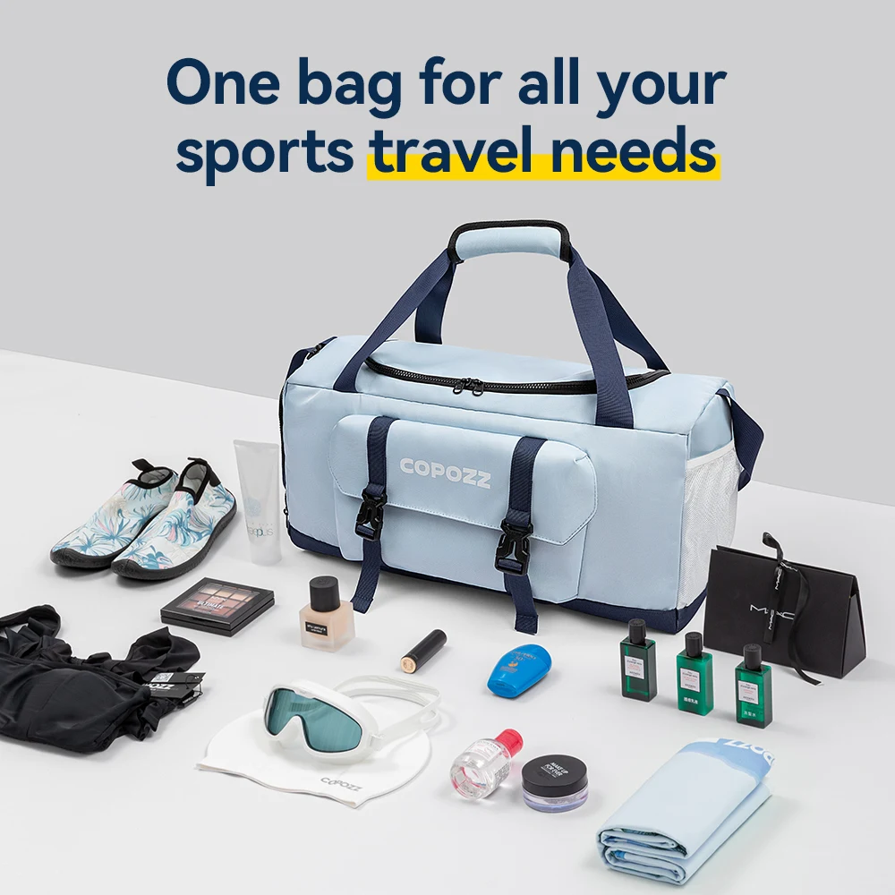 COPOZZ New Swimming Bag Fashion High-capacity Travel Yoga Large Men Women Professional Fitness Underarm Cross-body Handbags