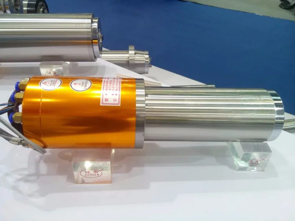 JGL-80 2.2kw 30000rpm 500HZ Iso20 Water Cooled Atc Spindle Motors for Engraving Machine Tool