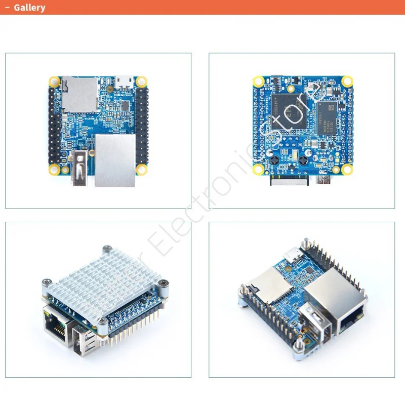 لوحة تطوير NEO (256 ميجابايت/512 ميجابايت) - مدمجة للغاية Allwinner H3 SBC (OpenWrt/LEDE/Ubuntu/Armbian) ​