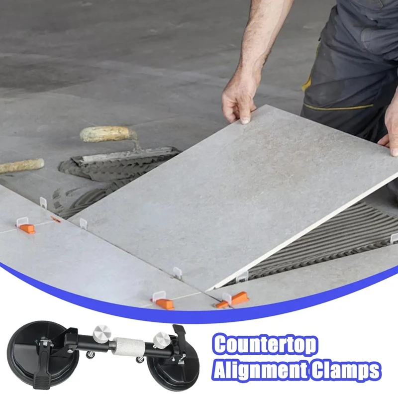 Seam Setter Floor Seam Joiner with Suction Cup Joining Leveling Installation Stone GapFixing for Window Tile Glass-VVNB