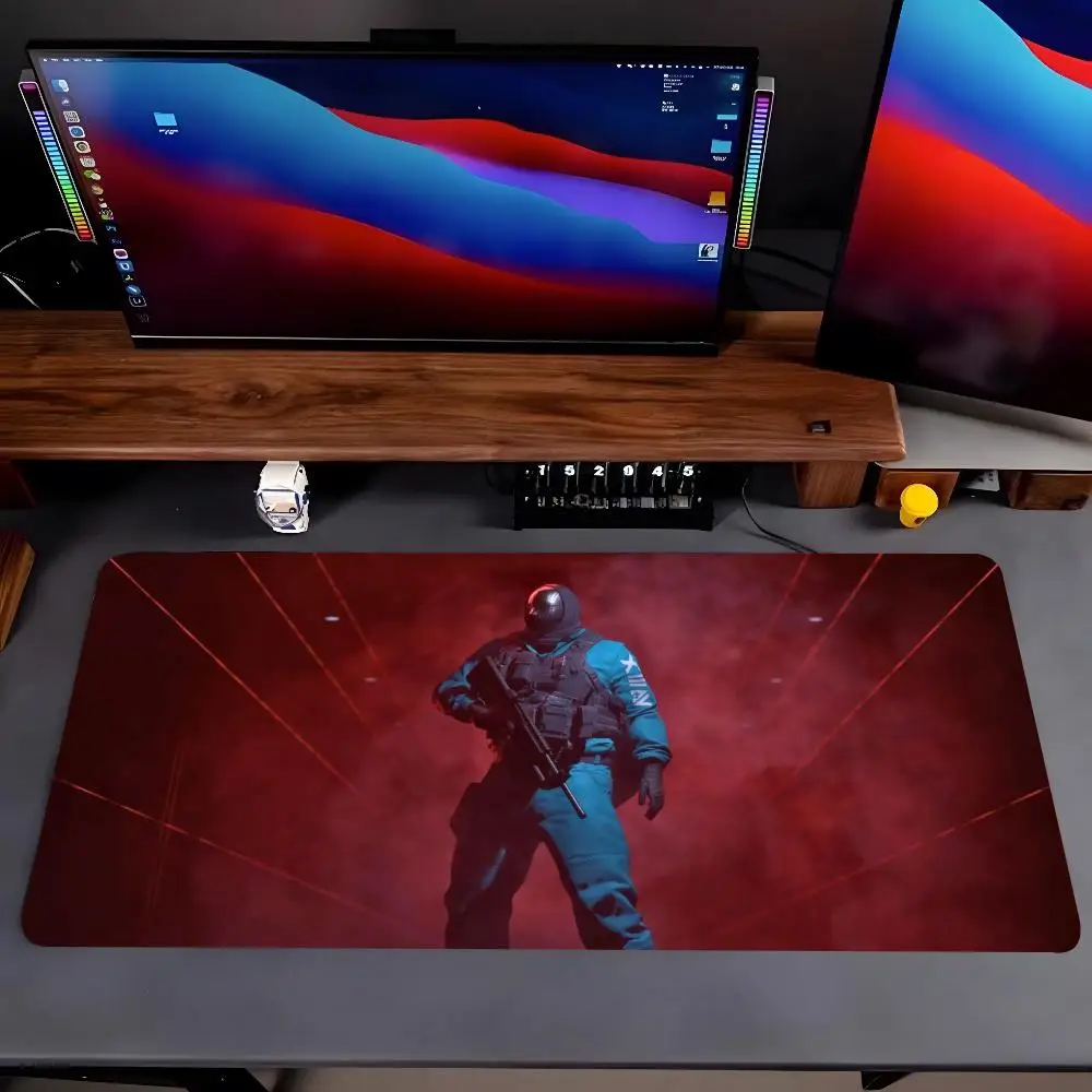 Team Fortress 2 Mouse Pad Cartoon Lockedge Large Gaming Pad Computer Gamer Keyboard Mouse Mat Desk Mousepad for PC Desk Pad image 3