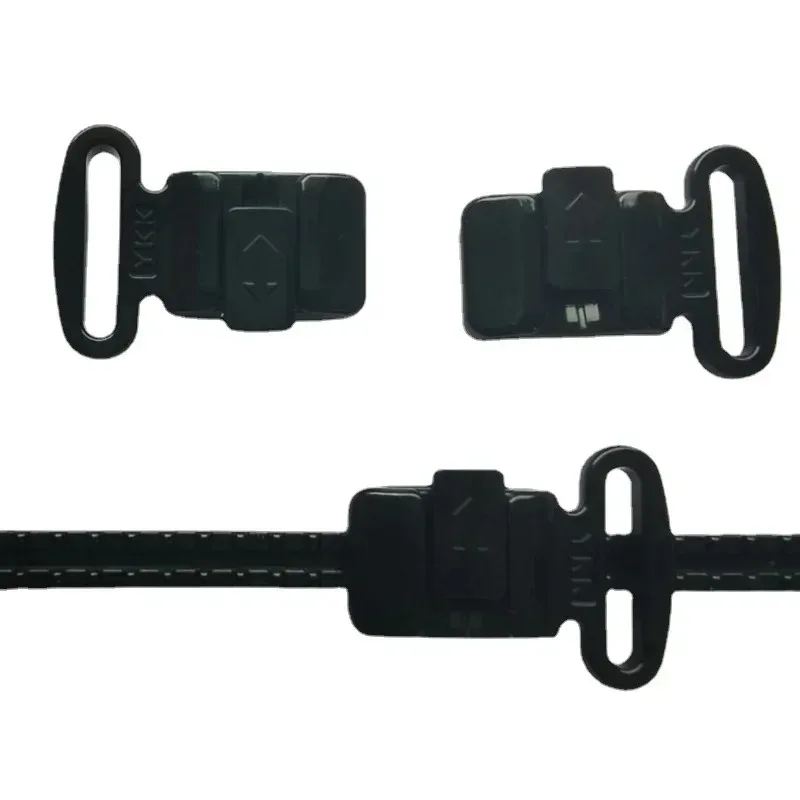 50sets/Lot 5# 6cm 8cm YKK Waist Belt Adjuster Black White 3BR NR08/5BS AABL Buckle Skirt Pants Plus Size Tailor Sew Accessory