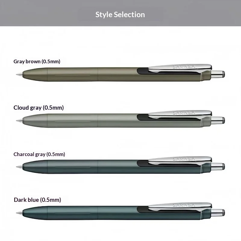 1pc New Japan ZEBRA Gel Pen JJ57 Sarasa Grand Metal 0.5mm High
