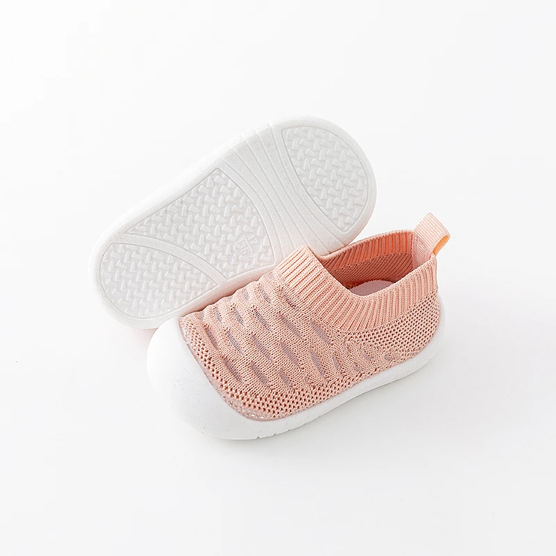 Toddler Baby Summer Mesh Breathable First Walker Pure Color Girls Boys 0-3T Non-Slip Casual Shoes Lightweight Sneakers Sandals