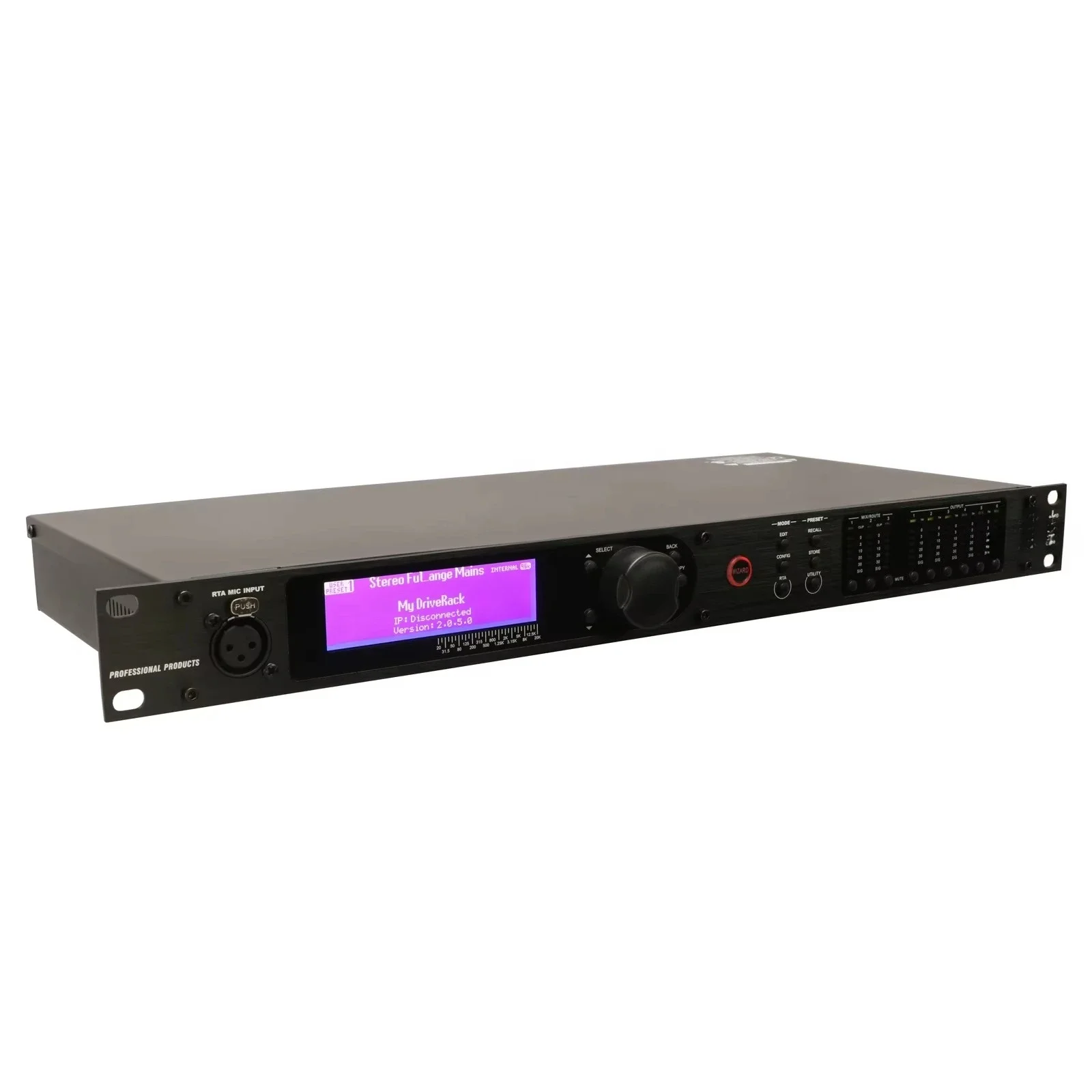 360 DriveRack VENU360 Hot Selling 3 In 6 Out Effects Processor Complete Speaker Management System