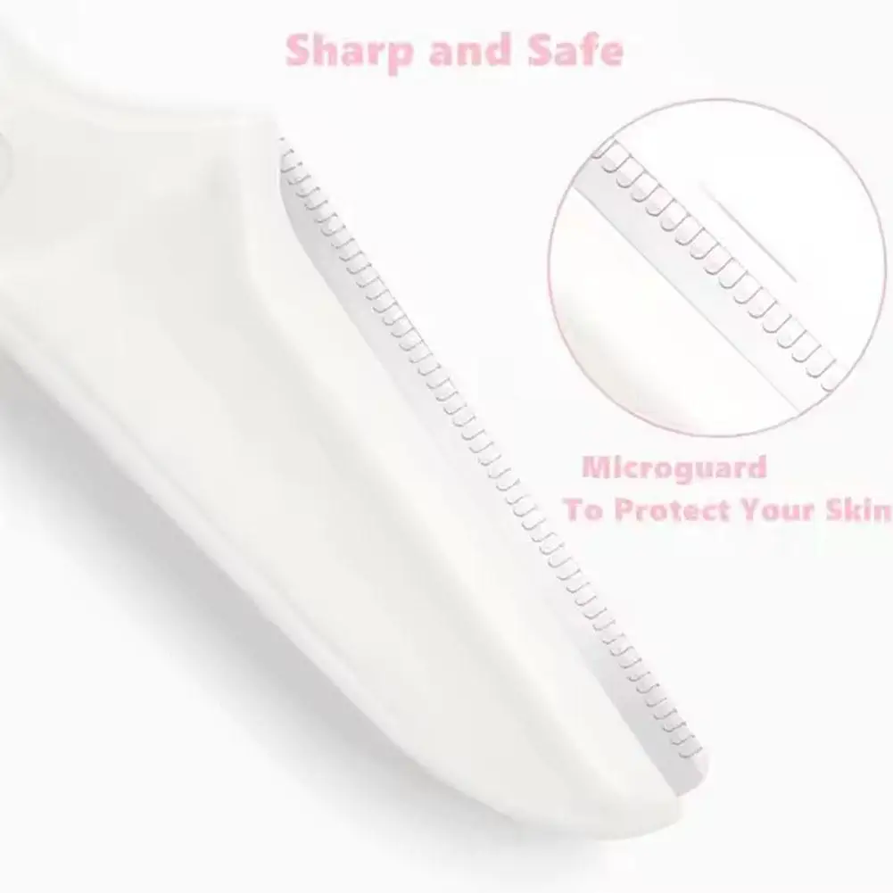 3 قطعة آمنة للطي السيدات الوجه ماكينة حلاقة أداة قص الحواجب شفرة المضادة للخدش الحلاقة أدوات ماكياج أداة قص الحواجب الوجه الحلاقة للنساء #5