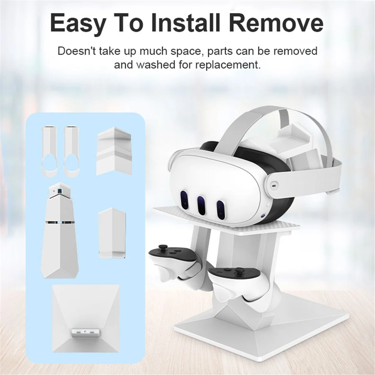 VR Display StandFür 3 VR Display Stand Controller Halter Halterung Station und Headset Display VR Stand Display VR Zubehör-B