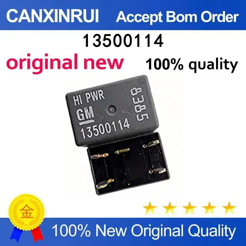 

(5-100 pieces)Brand new original 13500114 GM relay set with normally open 4-pin spot chip IC