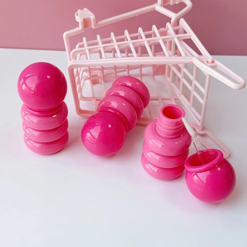 1 pz 3/3.5 ml vuoto trasparente lip gloss tubi di plastica balsamo per le labbra tubo rossetto campione contenitore cosmetico contenitore per trucco