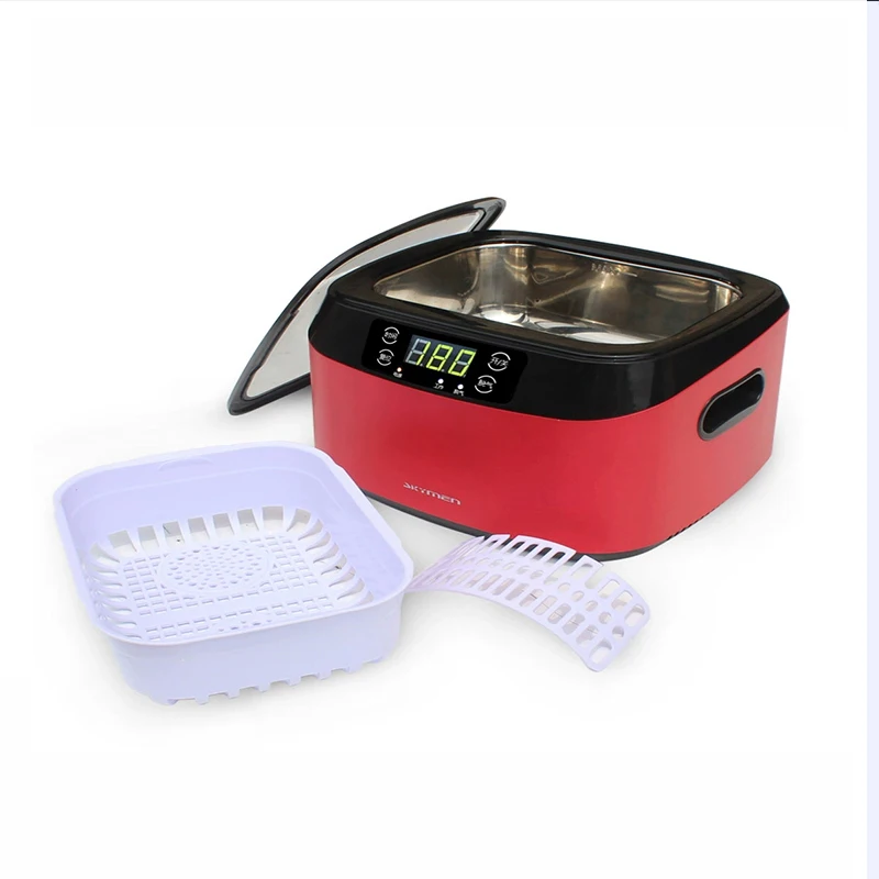 JP-1200B Glasses Cleaning Machine Household Timed Ultrasonic Cleaning Machine Special Cleaner For To Clean Jewelry Bracelets