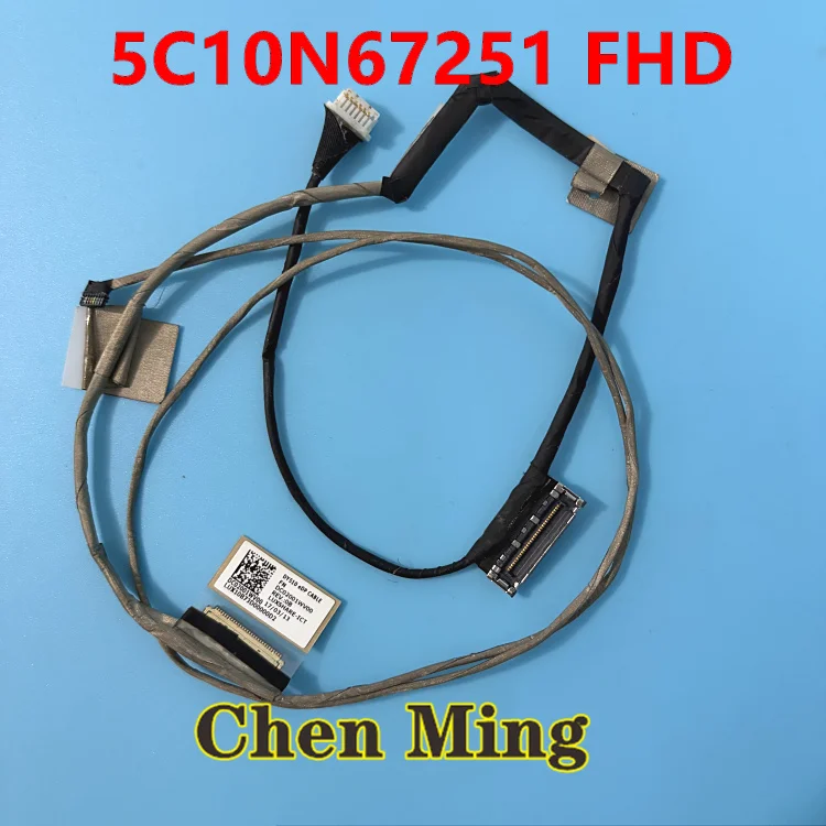 Laptop LCD EDP Cable NEW For Lenovo Legion Y720-15IKB 80VR 5C10N67251 DC02001WV10 DY510 FHD