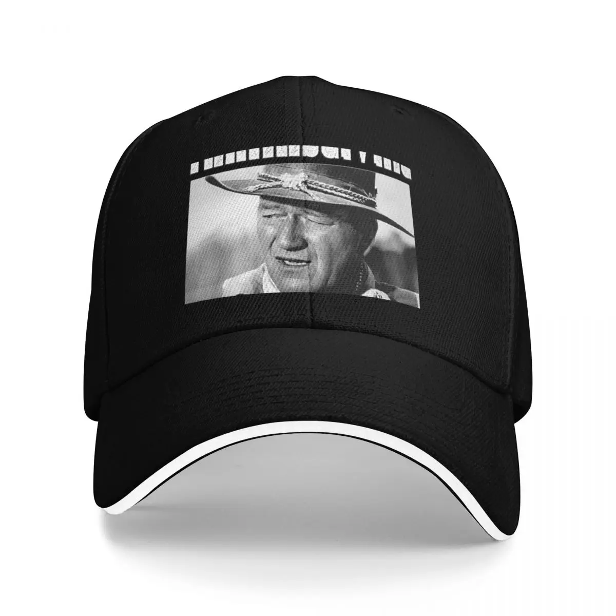

John Wayne Baseball Cap Luxury Cap Rave Big Size Hat Sunhat Men's Luxury Women's