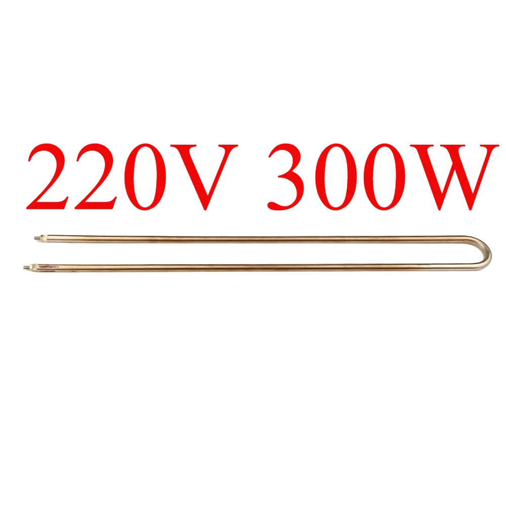 

Original 220V 300W U-type Tube Heating Element - Stainless Air Heater Accessories High Pressure Cold Electric for Hotdog Maker