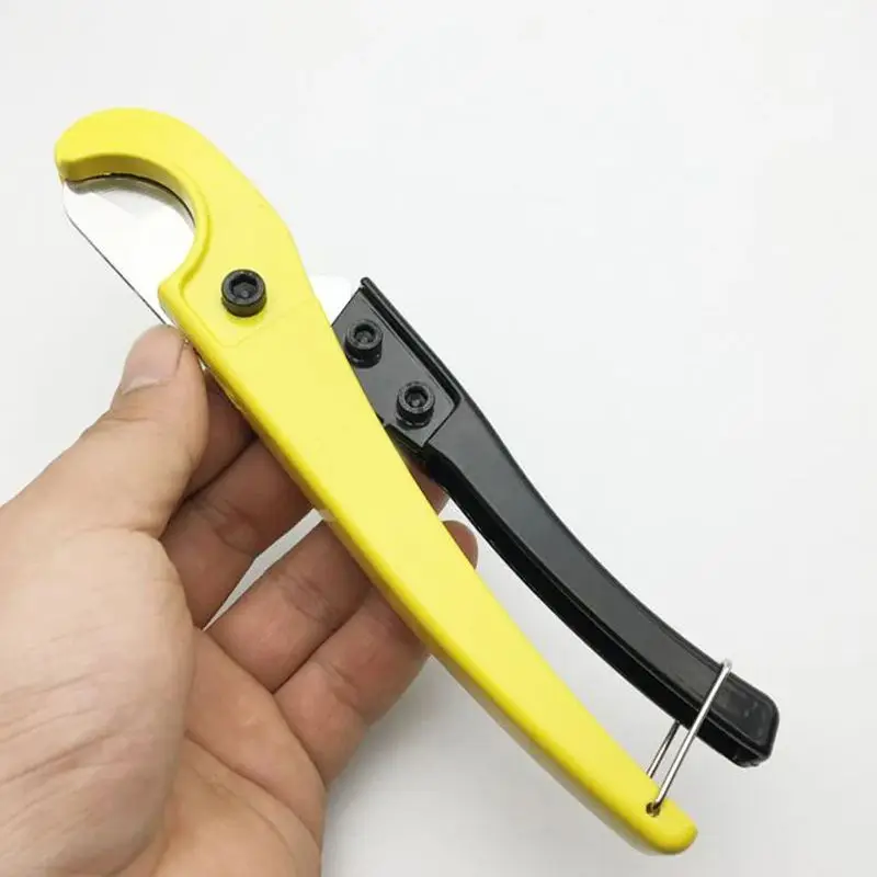 High quality PVC Pipe Cutter 25mm Aluminum Alloy Scissors Tube Cutter PVC/PU/PP/PE Hose Cutting Hand Tools