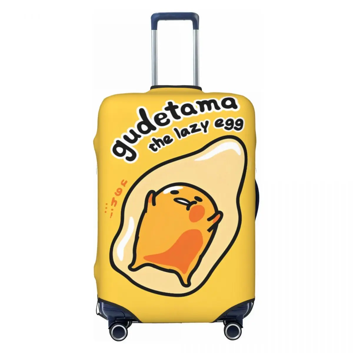 

Gudetama The Lazy Egg Suitcase Cover Business Flight Fun Luggage Supplies Protection