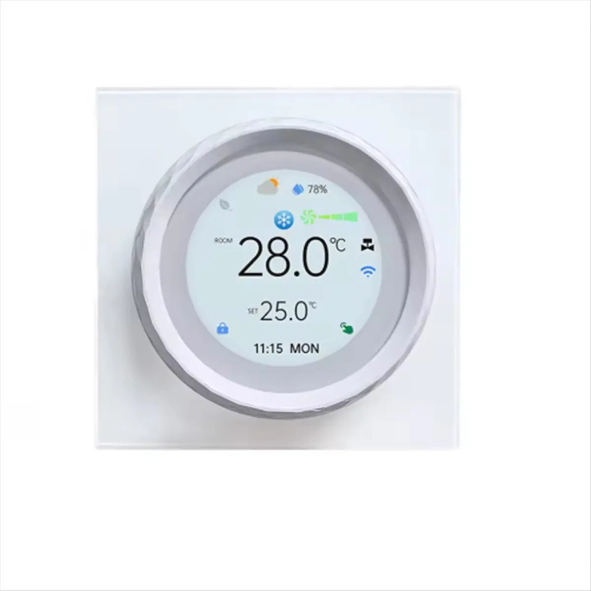 ★♠♥Y513A Hot Sale-Tuya WiFi Smart Knob Thermostat BAC-2007 Air-Conditioner Temperature Controller for Air Conditioning Heating C
