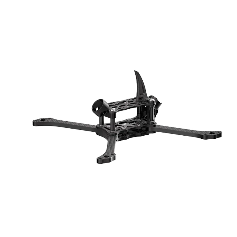 FlyFishRC Hunter 5 FPV Racing Drone Frame Kit 5.1 Inch T700 Carbon Fiber for HDZero Foxeer RunCam 190mm Wheelbase Quadcopter