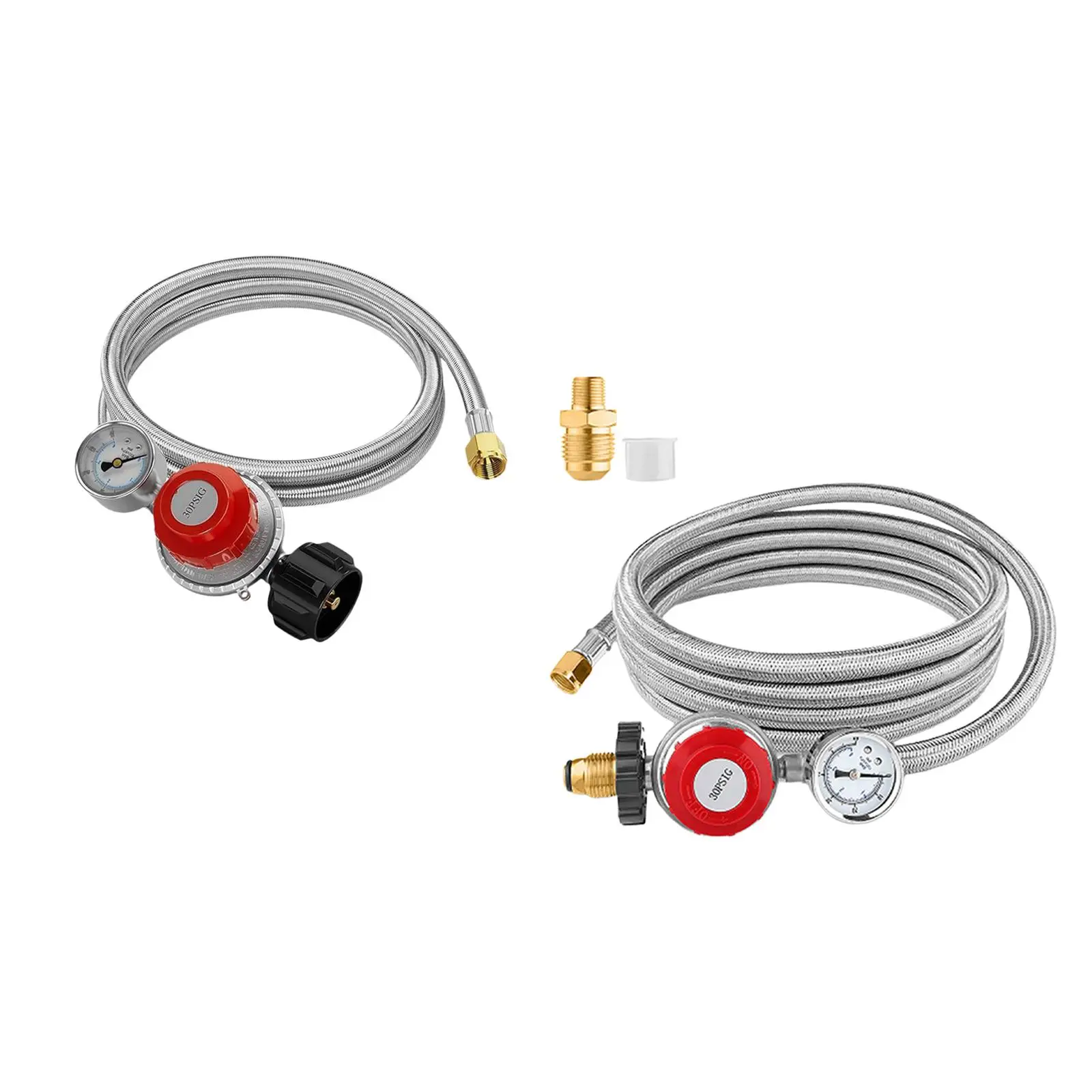 0-30 PSI Spare Parts High Pressure Propane Regulator for Turkey Fryer Smoker