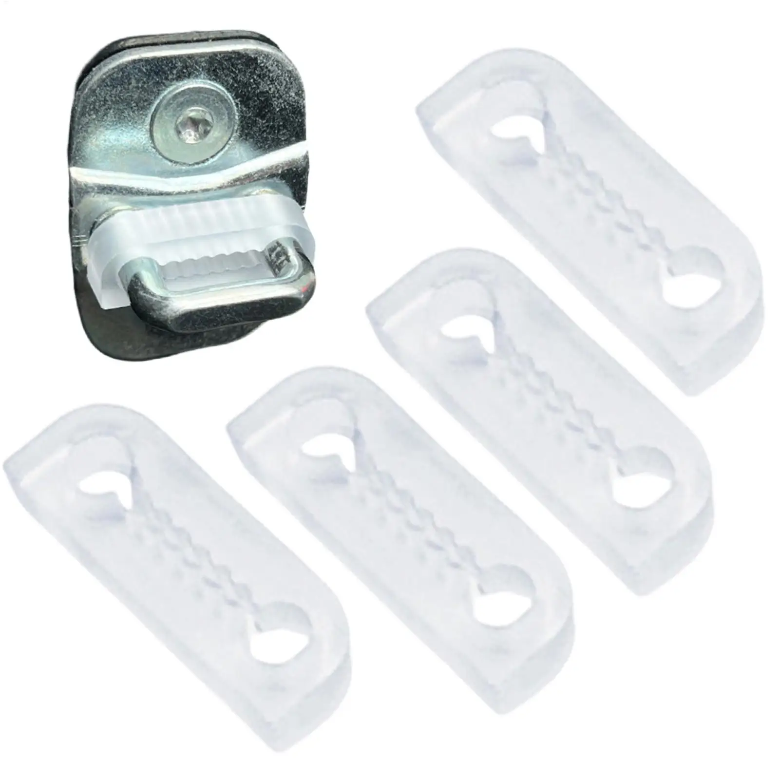 4PCS Car Sound Damper Door Lock Buffer Door Cushion Shock Absorber Pad Car Door Damping Pads for Trailer Automotive SUV RV Sedan