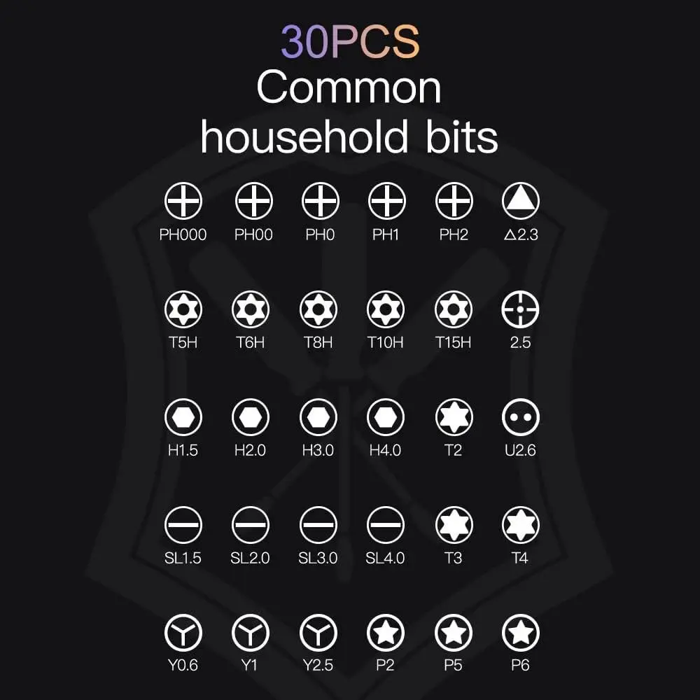 32 In One Precision Screwdriver Set, Multifunctional Home Disassembly Tool, Mobile Phone And Computer Repair
