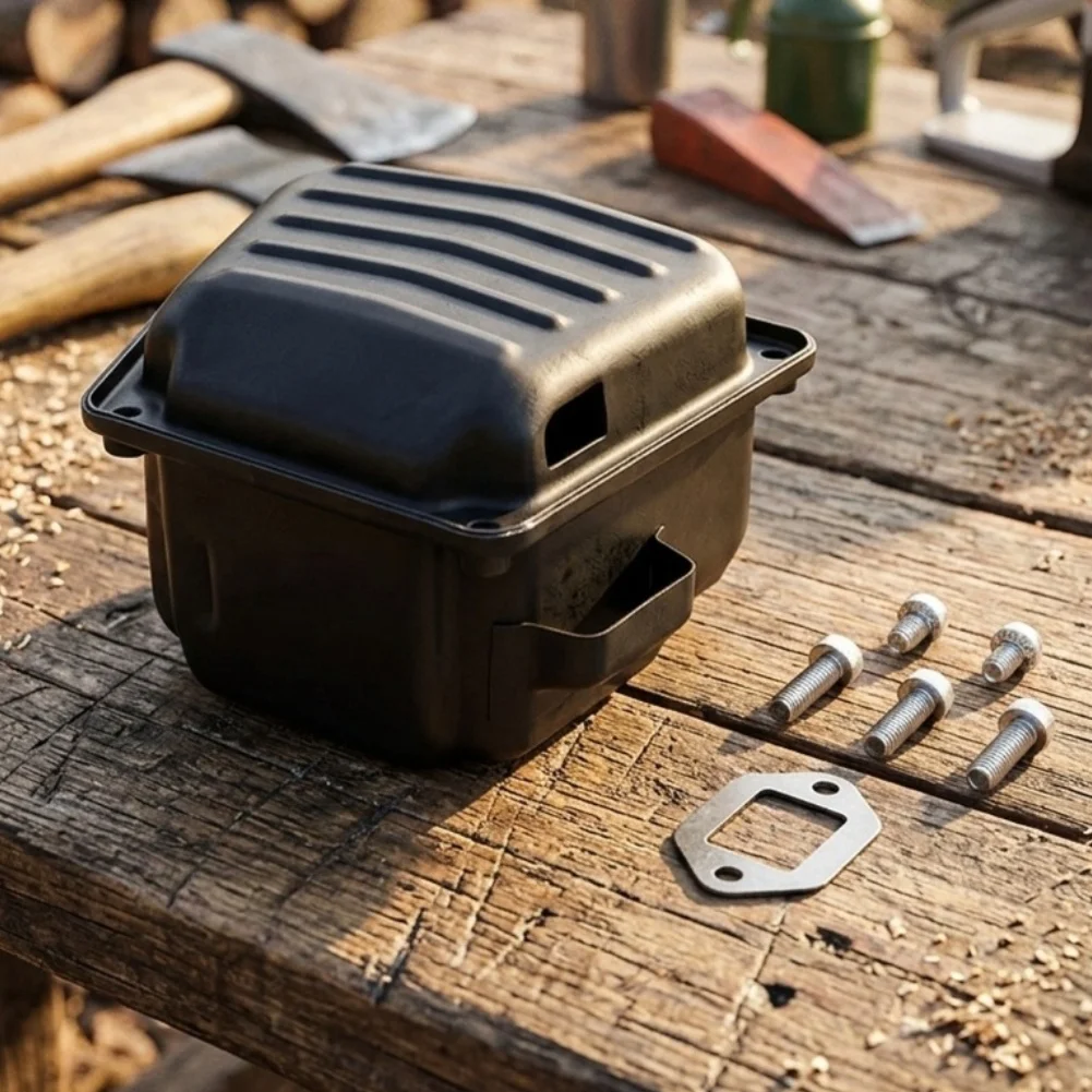 for chainsaw Accessory for chainsaw Muffler 660 for chainsaw Muffler Quieter Working Environment Heavy-duty Use High-quality