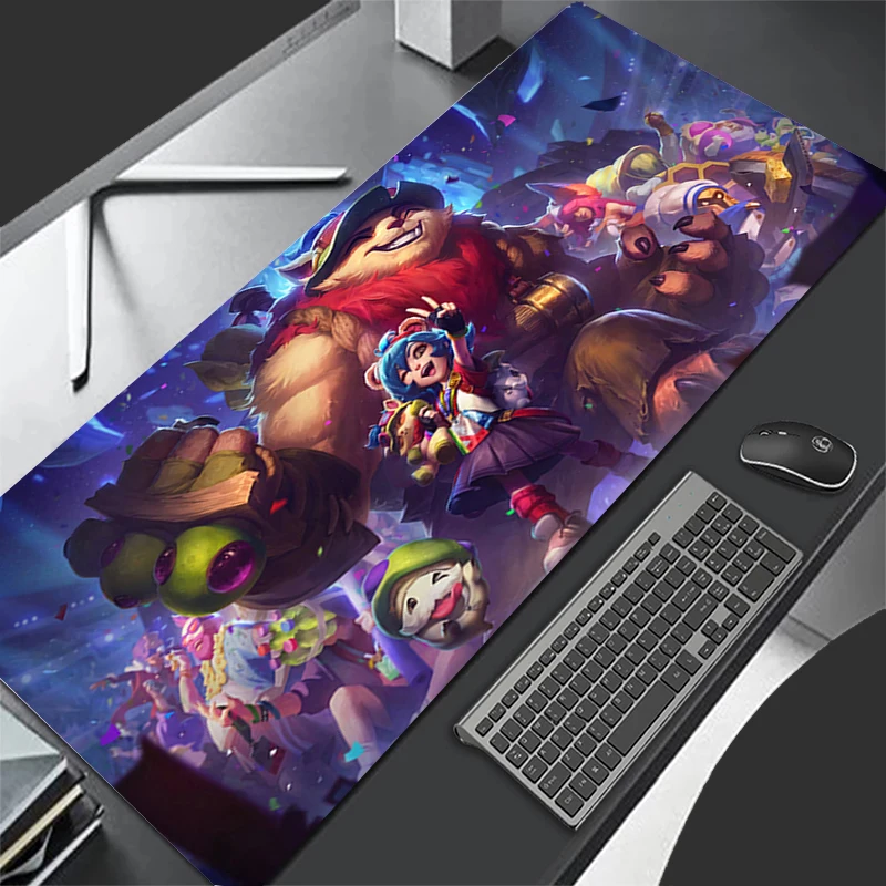 

Mousepad Computer Gaming Accessories Keyboard Pad Office PC Rubber Mouse Pad Decoracion Desk L-league of Legends Annie Mouse Mat