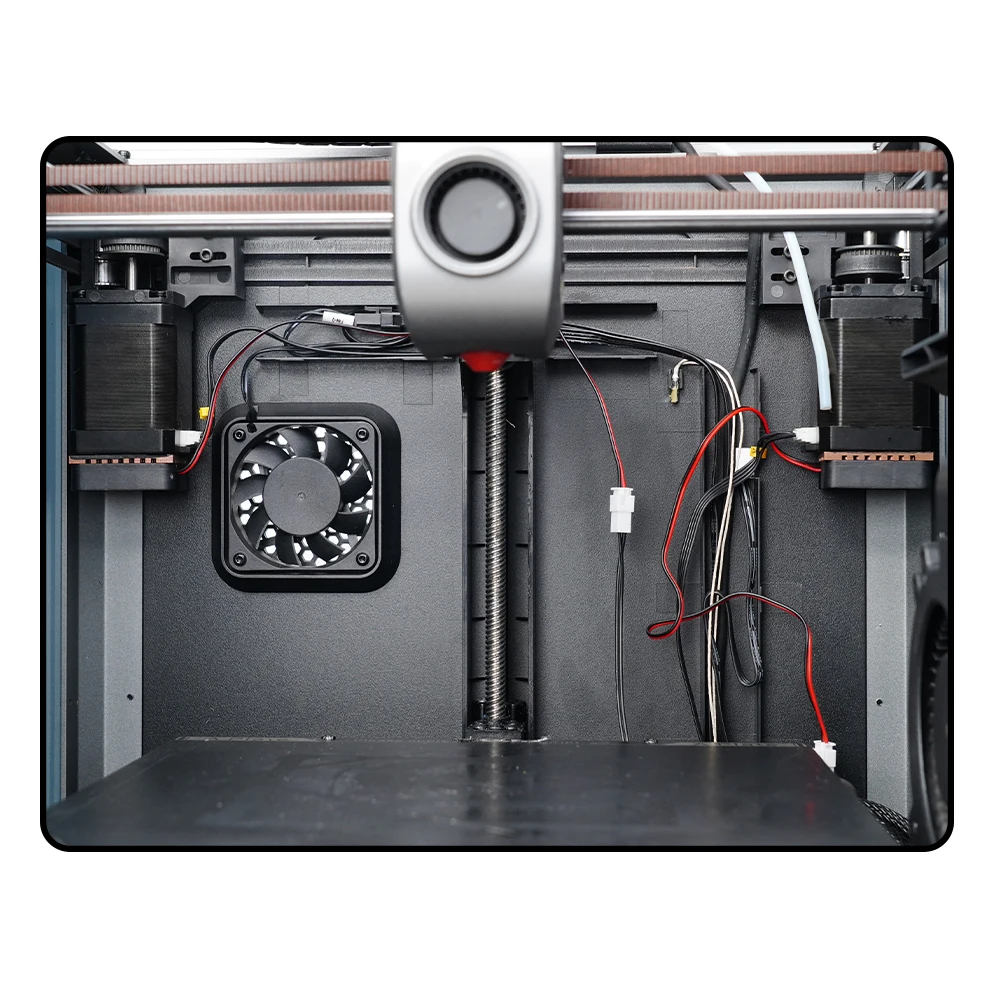 مجموعة مروحة التبريد السريع لمختبر بامبو P1P P1S X/Y-محور Nema17 محرك متدرج النحاس النقي بالوعة الحرارة لـ Creality K1 K1C K1 Max