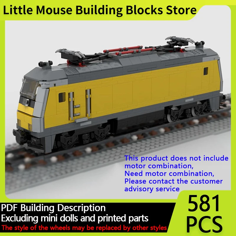 

City Car Model MOC Building Bricks Czech Regional Locomotive Modular Technology Gifts Holiday Assemble Children Toys Suit