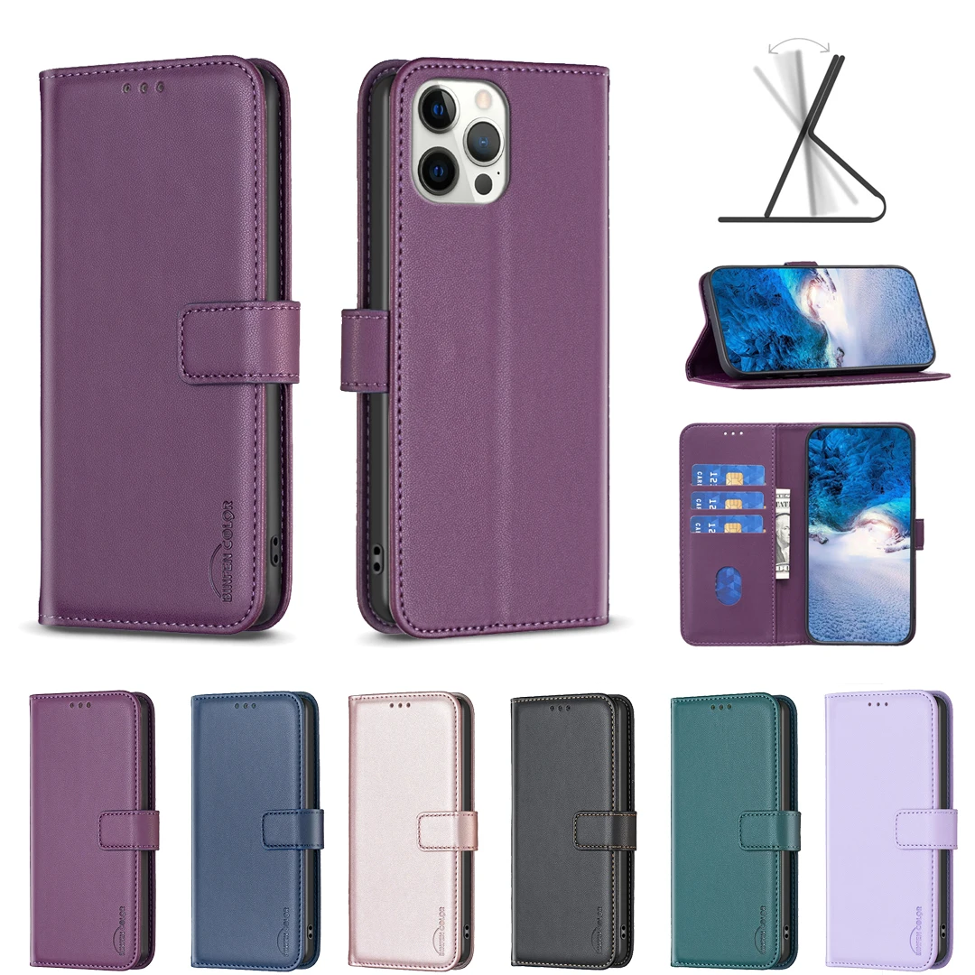 Magnetic Leather Shockproof Walelt Flip Case For Xiaomi 13 Lite 5G 12T 11T POCO M3 Redmi NOTE 12 4G A1 10C 9C note 11pro