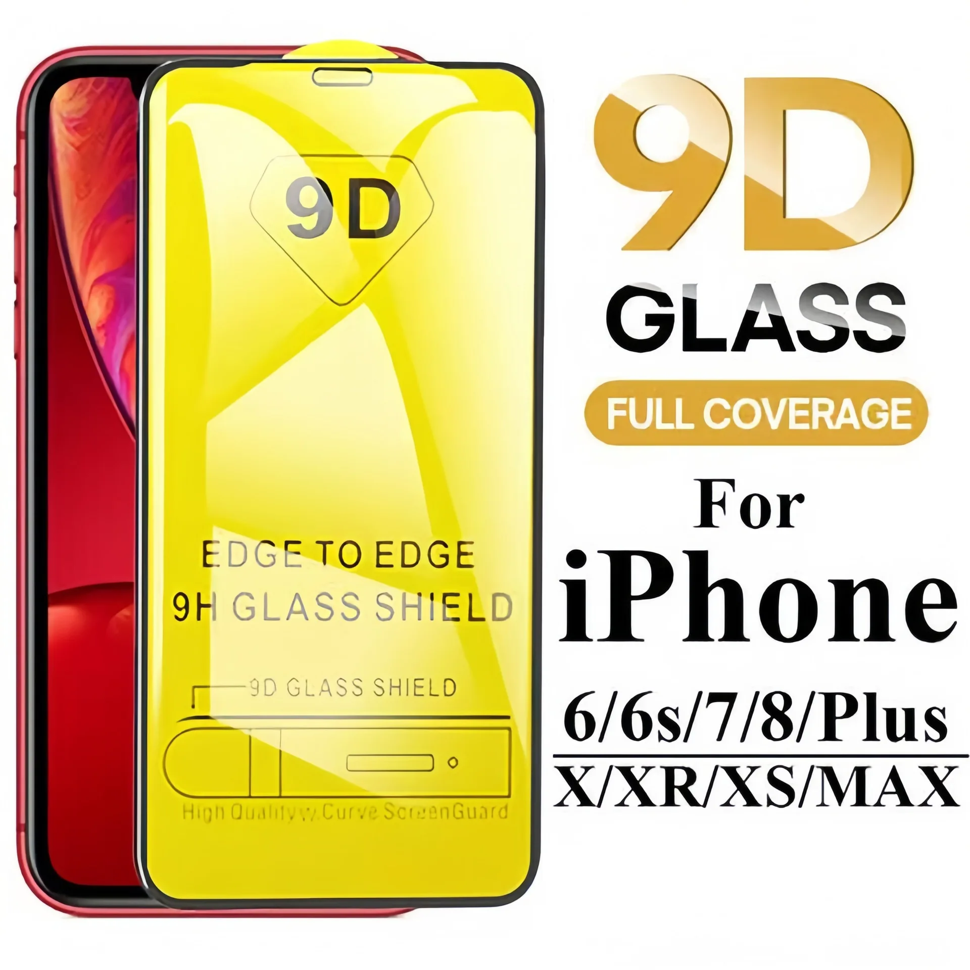 

Suitable for Apple 16 tempered film, 9d mobile phone film, 11 high-definition, 13 full screen, suitable for iPhone 15 glass film
