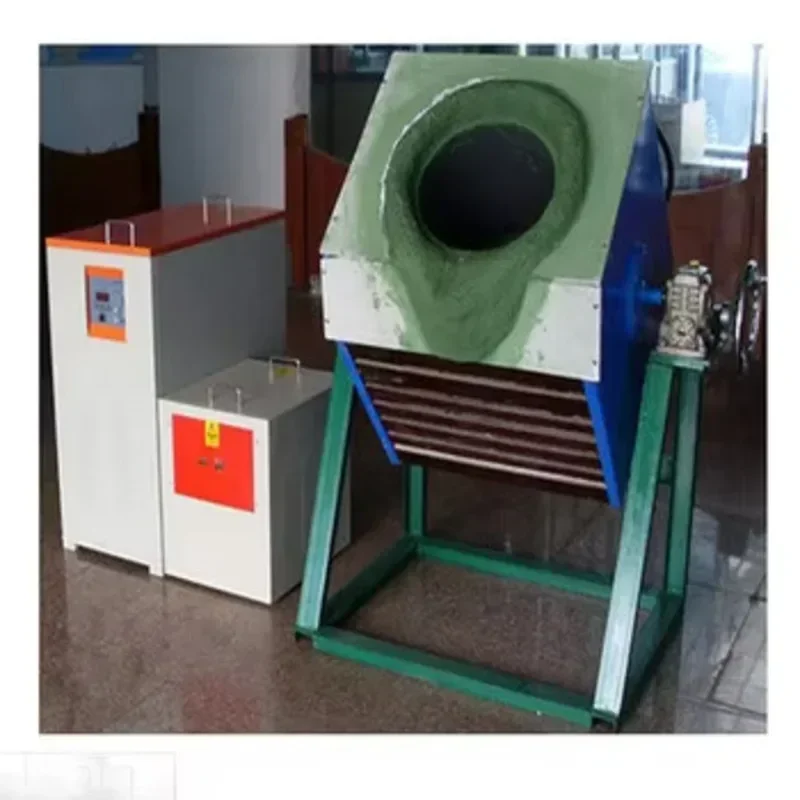 IGBT Industrial For Smelting Gold Stainless Steel Iron Copper Induction Melting Furnace