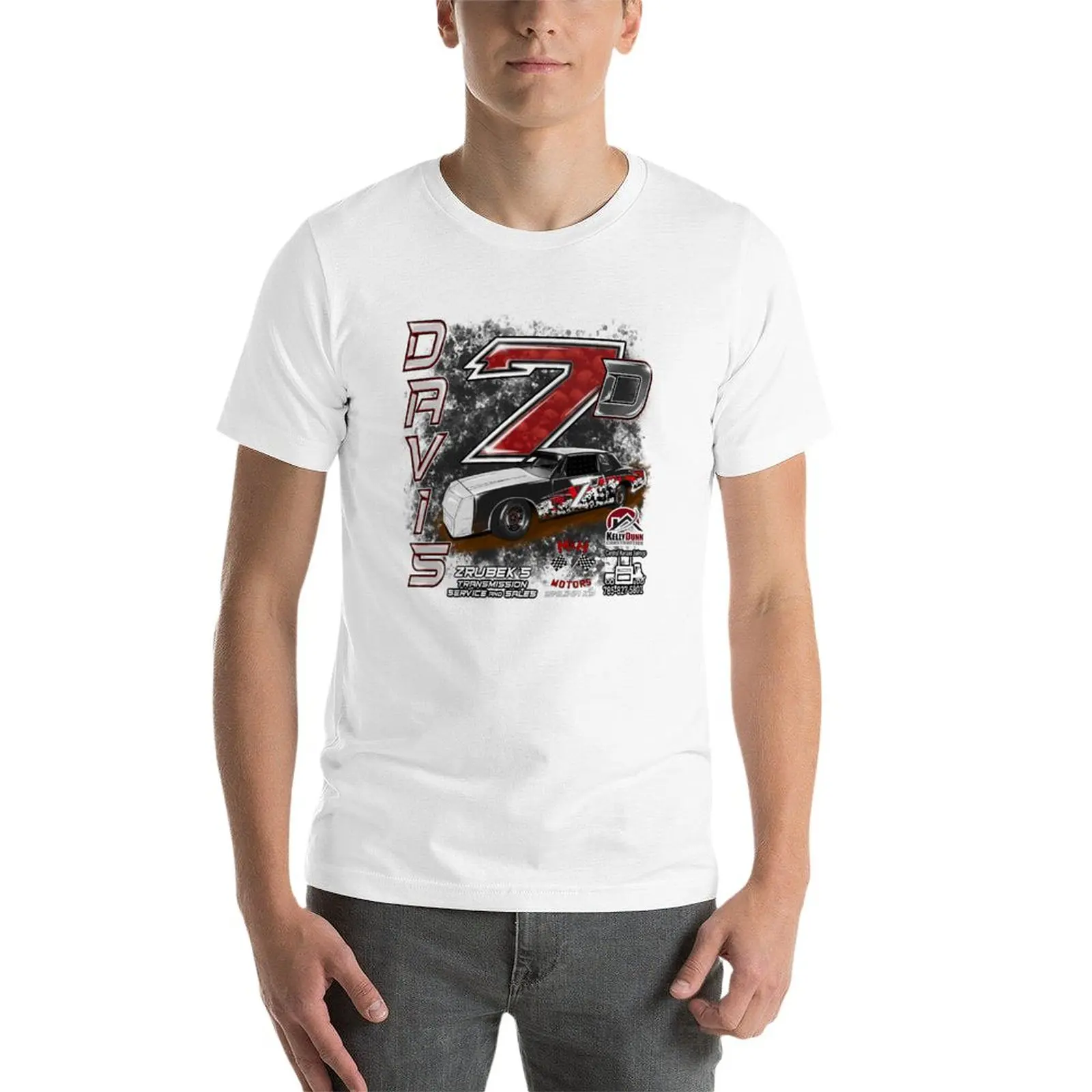 New Davis Racing 2023 T-Shirt black t shirts sweat shirt custom t shirts design your own Short sleeve tee men