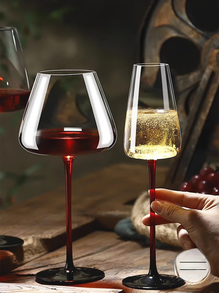 

Bury Wine Glasses Set of 2 Nordic Sle Clear Light Luxury Wine Cups for Fine Dining And Beverage Serving