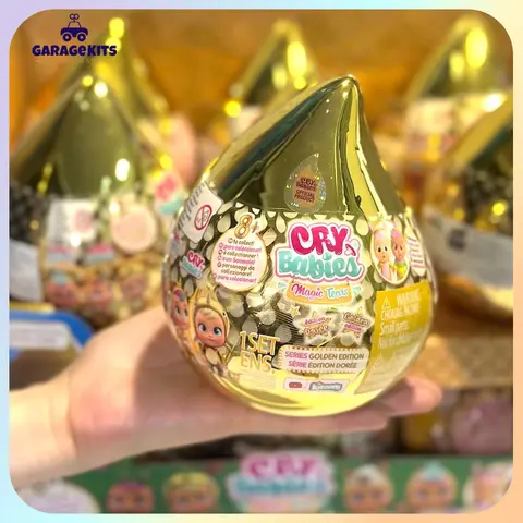 Cry Babies Surprise Blind Box Pretend Play Dolls Magic Tears Golden House Edition Mystery Box Suitable Gifts For Girls