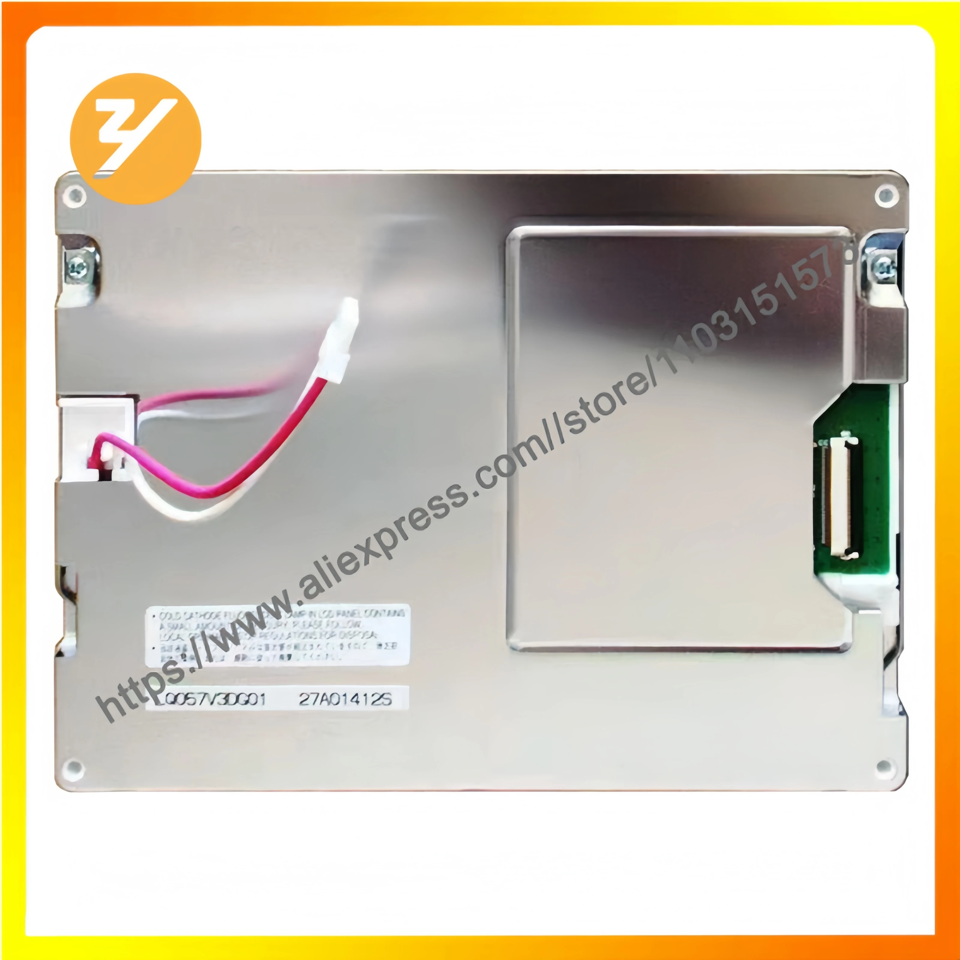 LQ057V3DG01 In Stock 5.7inch Brand New Original LQ057V3DG01 High Quality Industrial LCD Screen Fast Shipping Zhiyan Supply