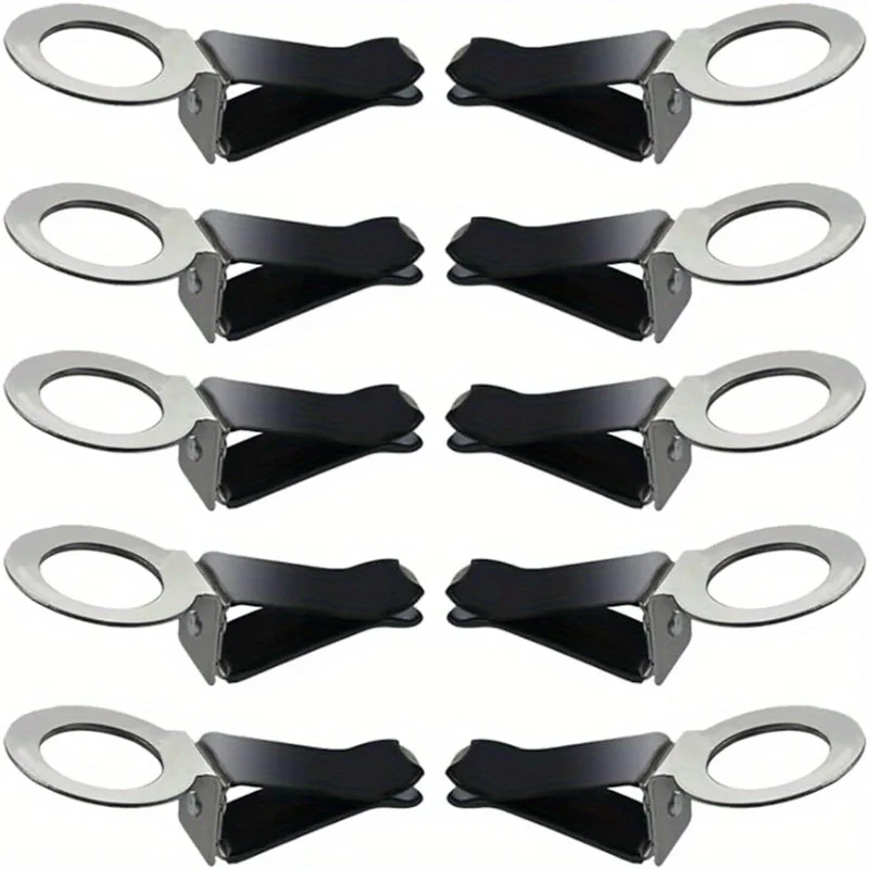 

10pcs Car Air Outlet Clip Bracket Car Incense Bottle Clip 360° Rotating Air Freshener Clip Car Car Perfume Clip Accessories