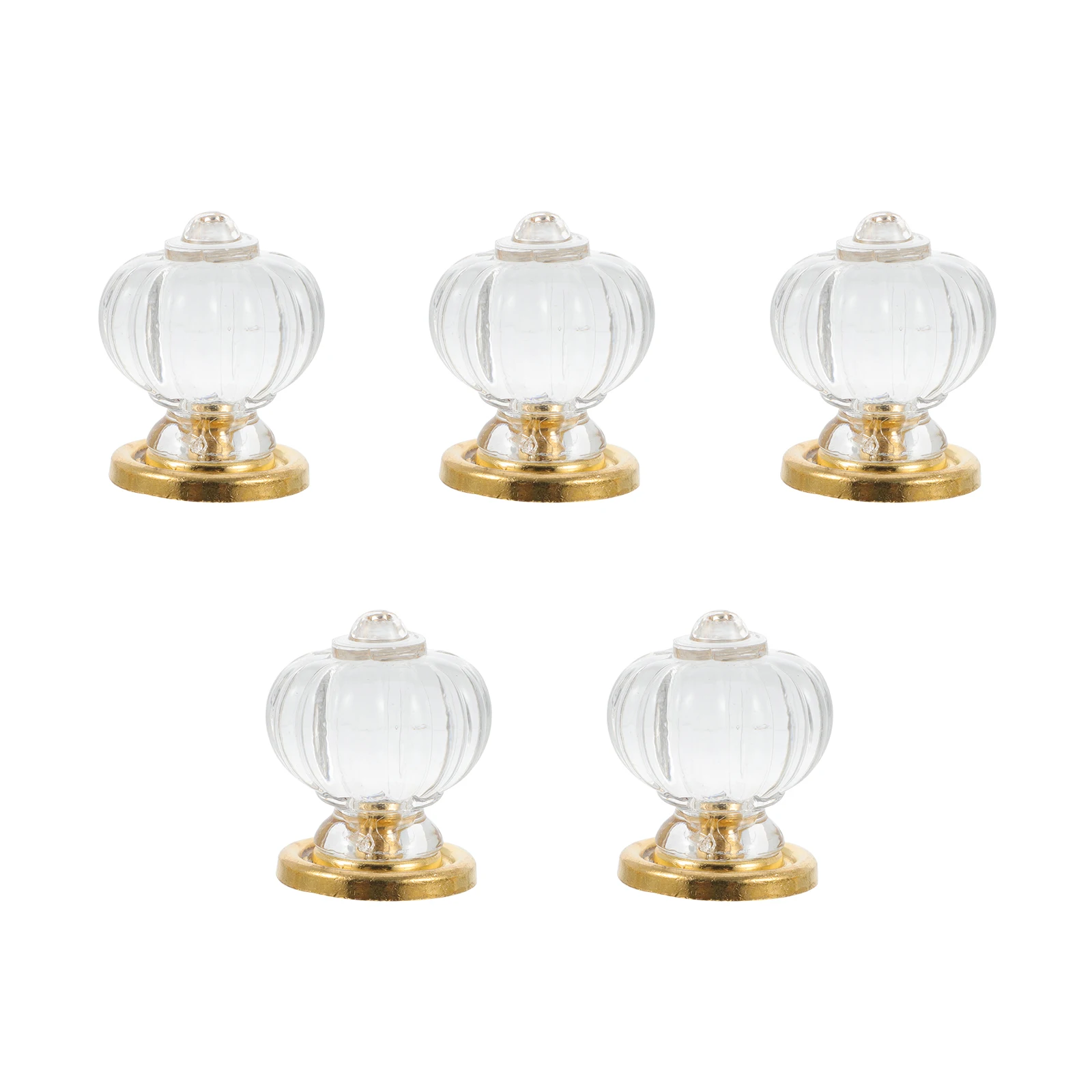 

5pcs Transparent Acrylic Drawer Knobs Zinc Alloy Black Matte Pulls Wardrobe Cabinet Door Handles Hardware Parts
