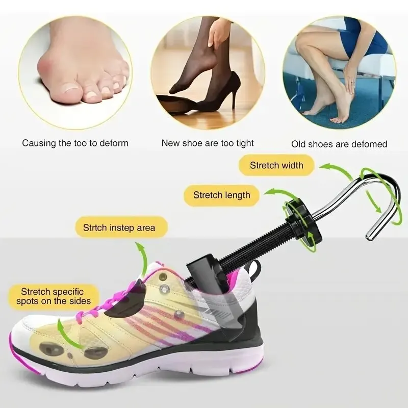 Professionelle Schuhspanner, verstellbare Länge, Breite, Schuhe, Keilrahmen, Stiefel, Turnschuhe, Schuhspanner, Männer und Frauen, Absätze, Schuhe, Baum, 1 Stück – Detail 2