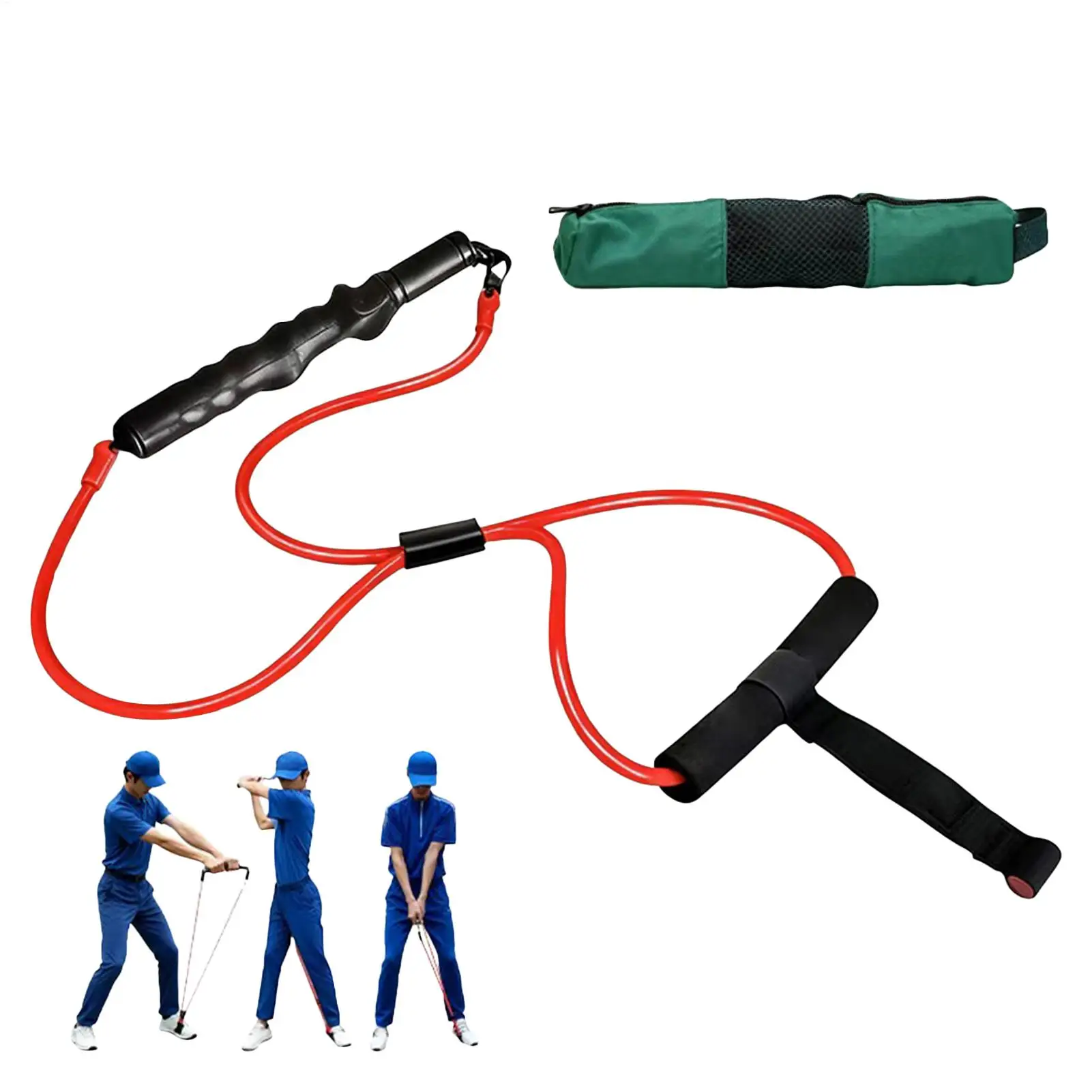golf-swing-trainer-aid-elastic-portable-practice-adjustable-rope-swing-cord-exercise-bands-for-backyard-garage-indoor-outdoor