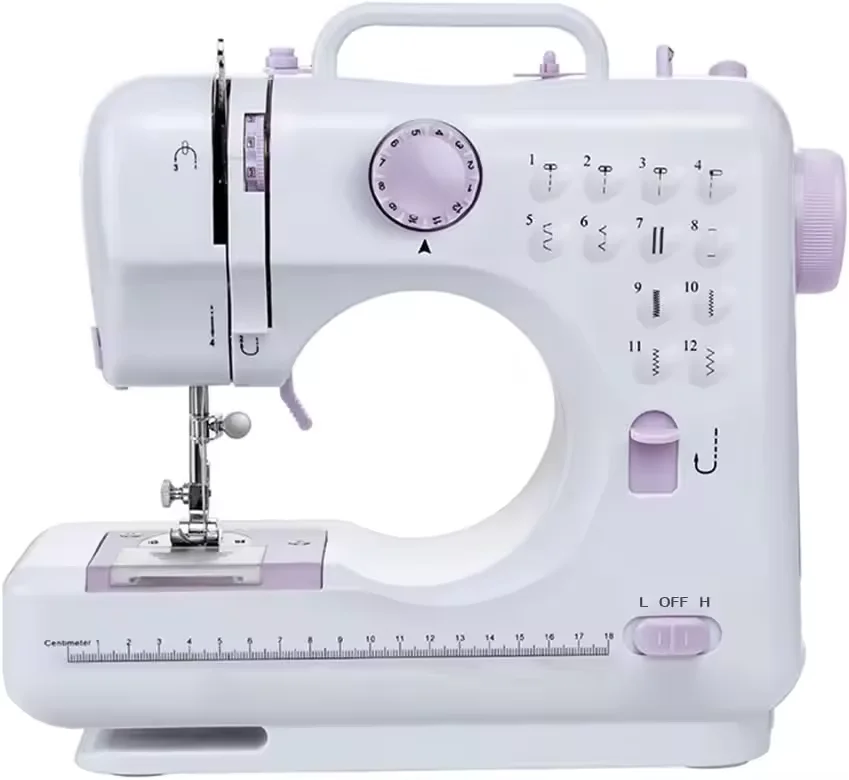 

Hot Sale Standard Mini Multi-function Household Electric Portable Foot Sewing Machine with Extension Table