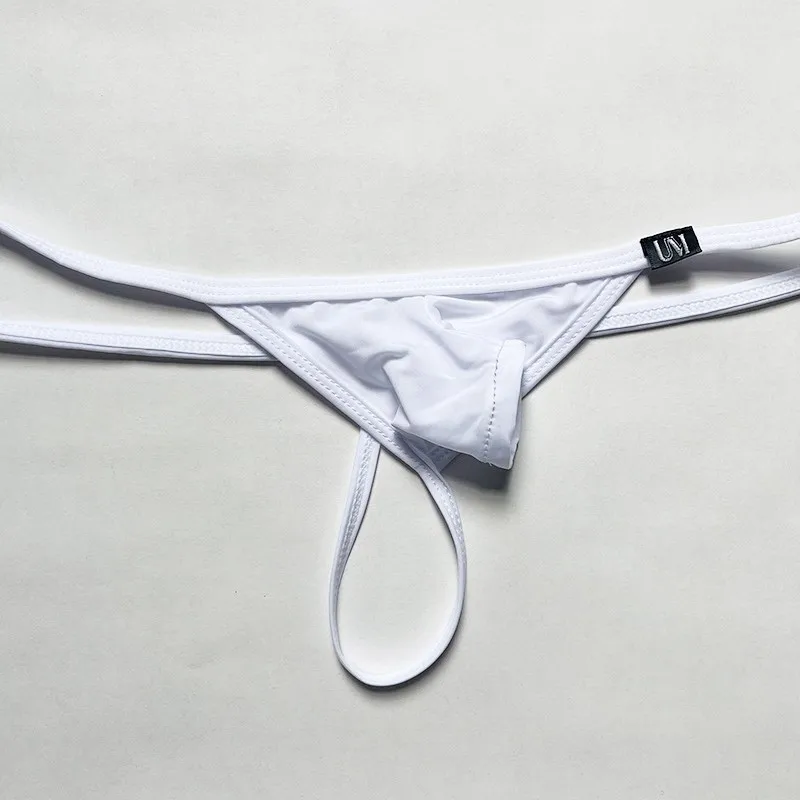New Low   Rise  Underware  Short Elephant Trunk   Opening Men's Thongs  Enlarged Size  Suitable for Men