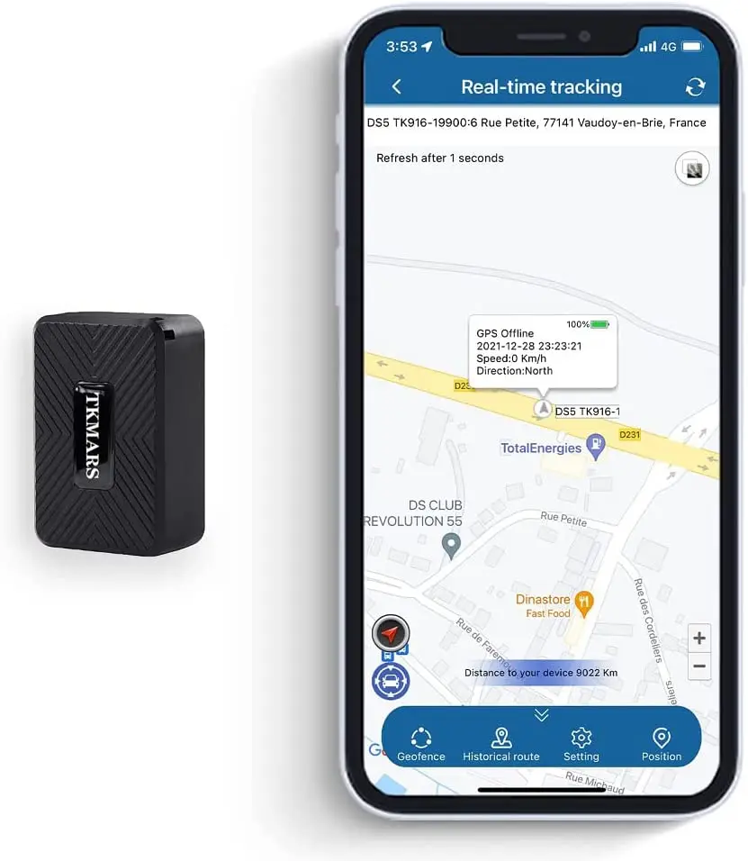 Mini 2G 4G car/boat etc. GPS Tracker TK913 Anti-Theft Magnetic Boat with LBS Tracking Long Battery Lifetime Free PC/Android APP