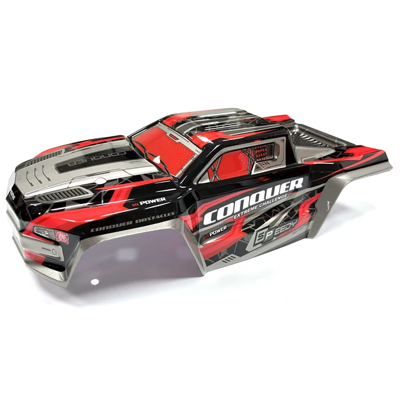 Q132B RC Car Spare Parts - Replacement Body Shell (Green/Red) view 5