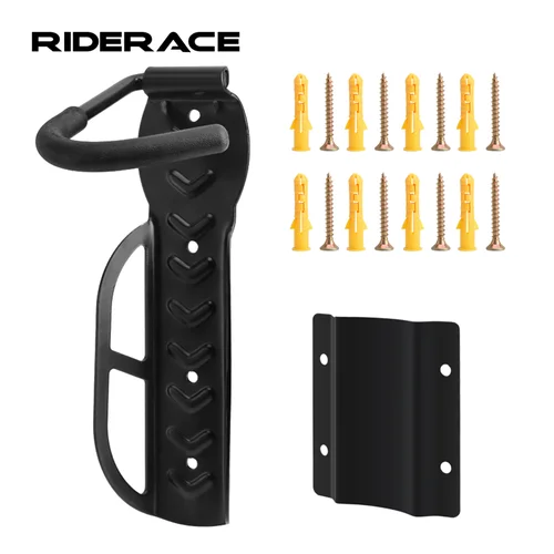 Imagen 1 del producto Soporte para bicicleta, soporte de pared para bicicleta, soporte para almacenamiento de montaña, soportes para estante montado en la pared, almacenamiento de ciclismo, gancho colgante fijo