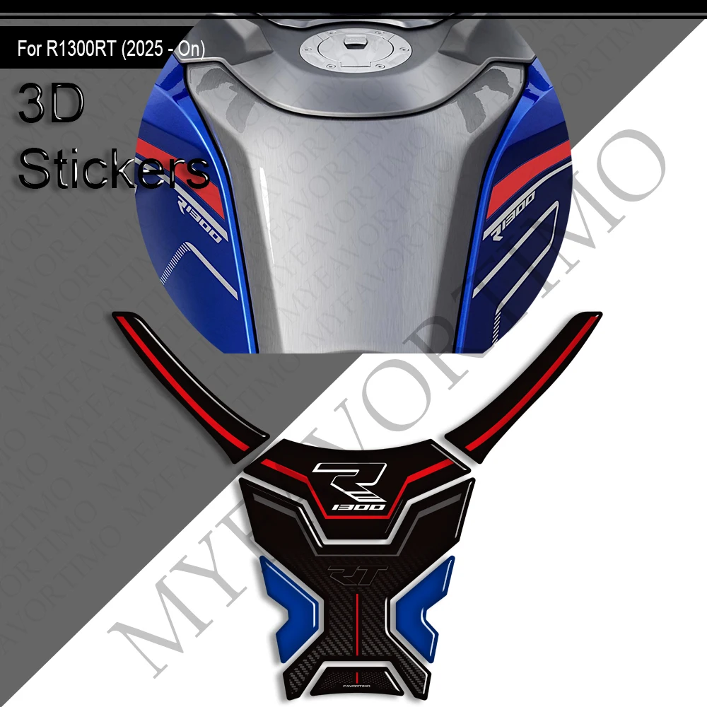 Motorcycle For R1300RT R 1300 RT R1300 Tank Pad TankPad Cap Grips Gas Fuel Knee Stickers Decals Protection 2025 2026