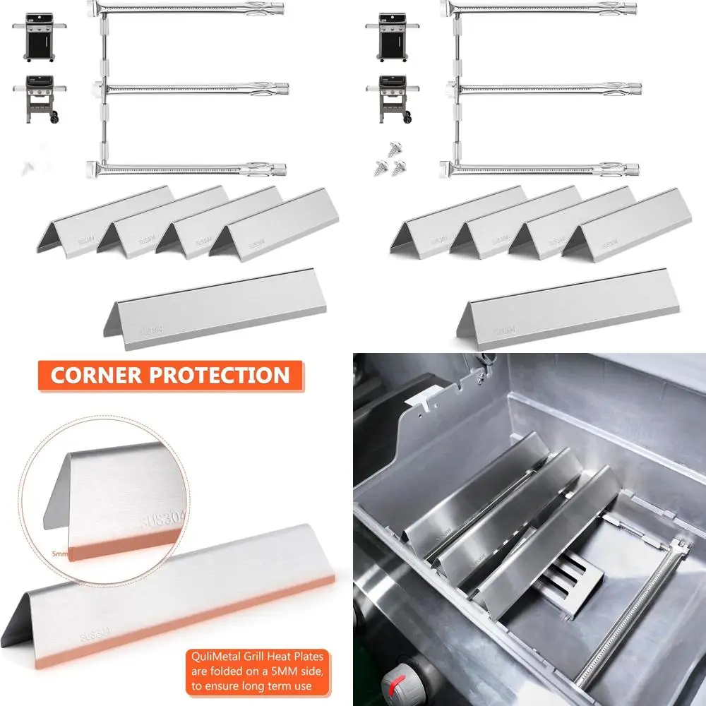 

Детали гриля для ароматических баров 15,3 и 18 конфорок, совместимые с сериями Spirit 300 и II 300.