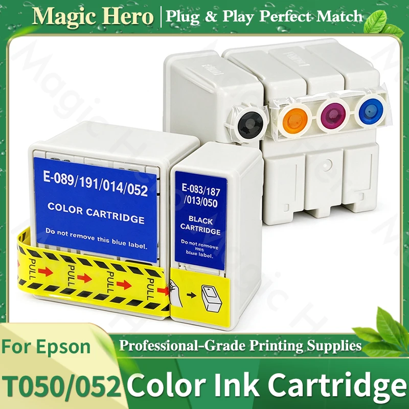 T014 T052 T013 T050 Premium Color Compatible Ink Cartridge For Epson Stylus Color 740i 760 850N 850Ne 860 1160 1520 2000 Printer