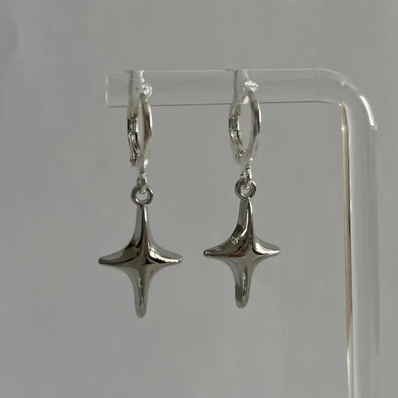Gothic Vintage Barbed Cross Sword Earrings For Women Fashion Cool Punk Rock Party Jewelry Accessories Gift